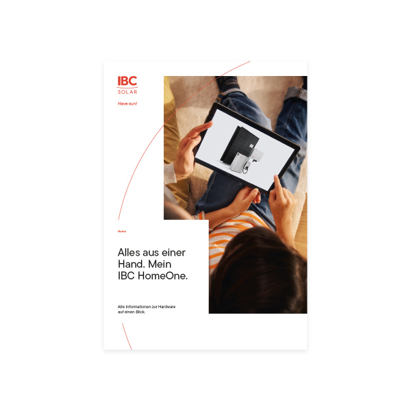 Alles aus einer Hand. Mein IBC HomeOne.