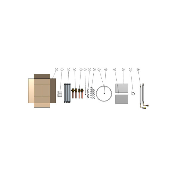 Triple Solar Anschluss-Set WP 5 mit WW-Speicher