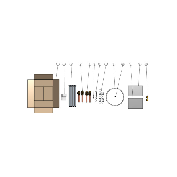 Triple Solar Anschluss-Set WP 5 